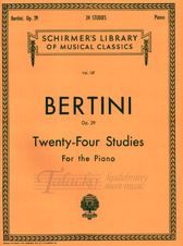 24 Studies for piano, op.29